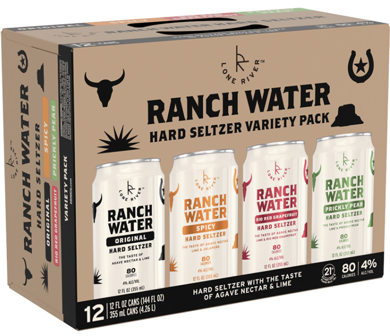 Lone River Beverage Company Lone River Ranch Water & Ranch Rita, Made